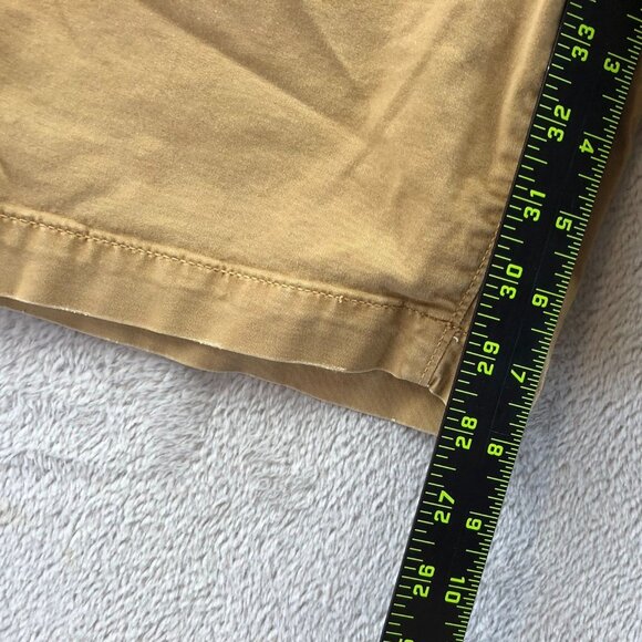 American Eagle Mens Shorts Size 32 Khaki Chino Casual Slim Next Level Flex - Picture 6 of 14